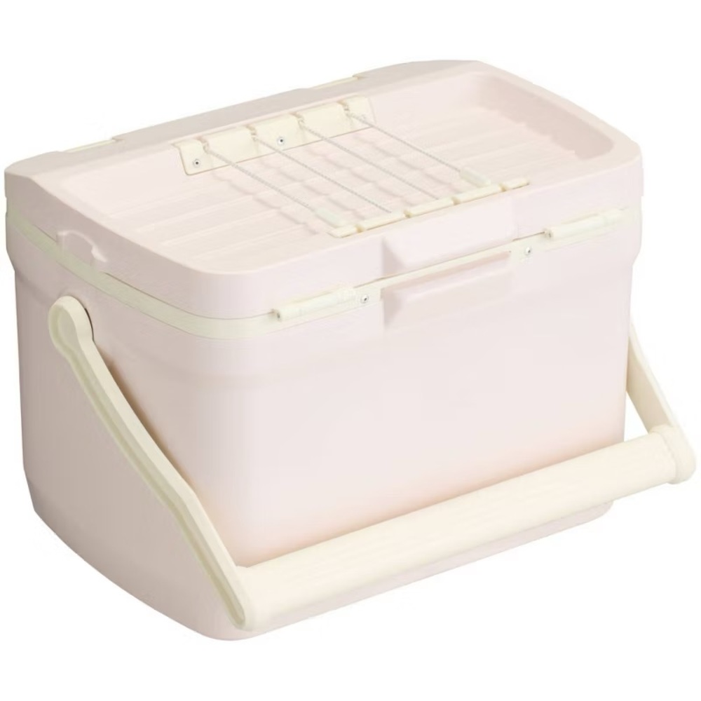STANLEY 16qt Plastic Easy-Carry Outdoor Cooler, Rose Quartz NWT